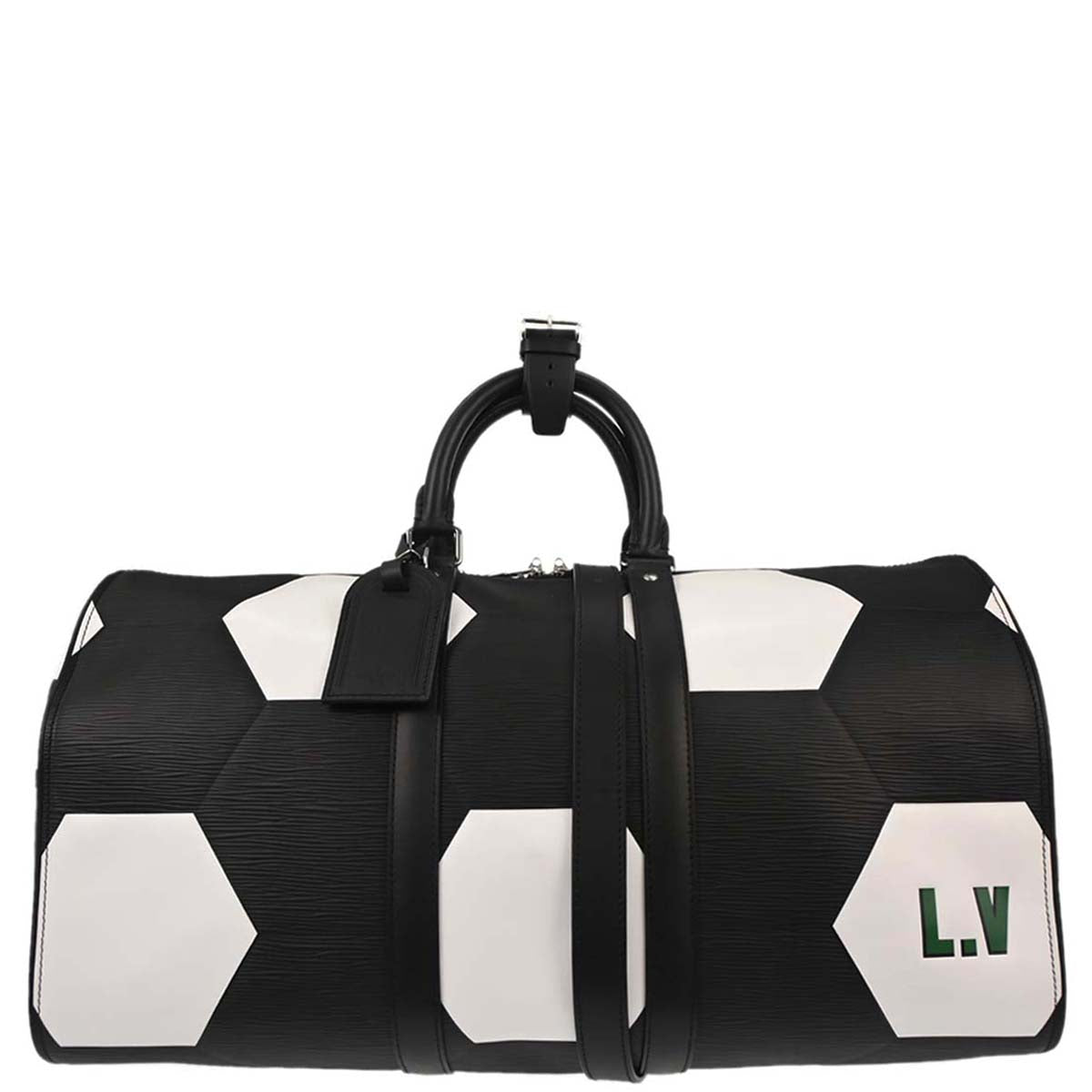 Louis Vuitton Black Epi Keepall Bandouliere 50 Shoulder Handbag M52187