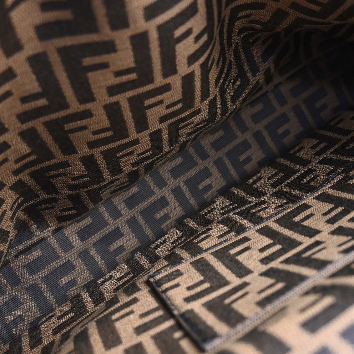 Fendi Brown Peekaboo 2way Shoulder Handbag