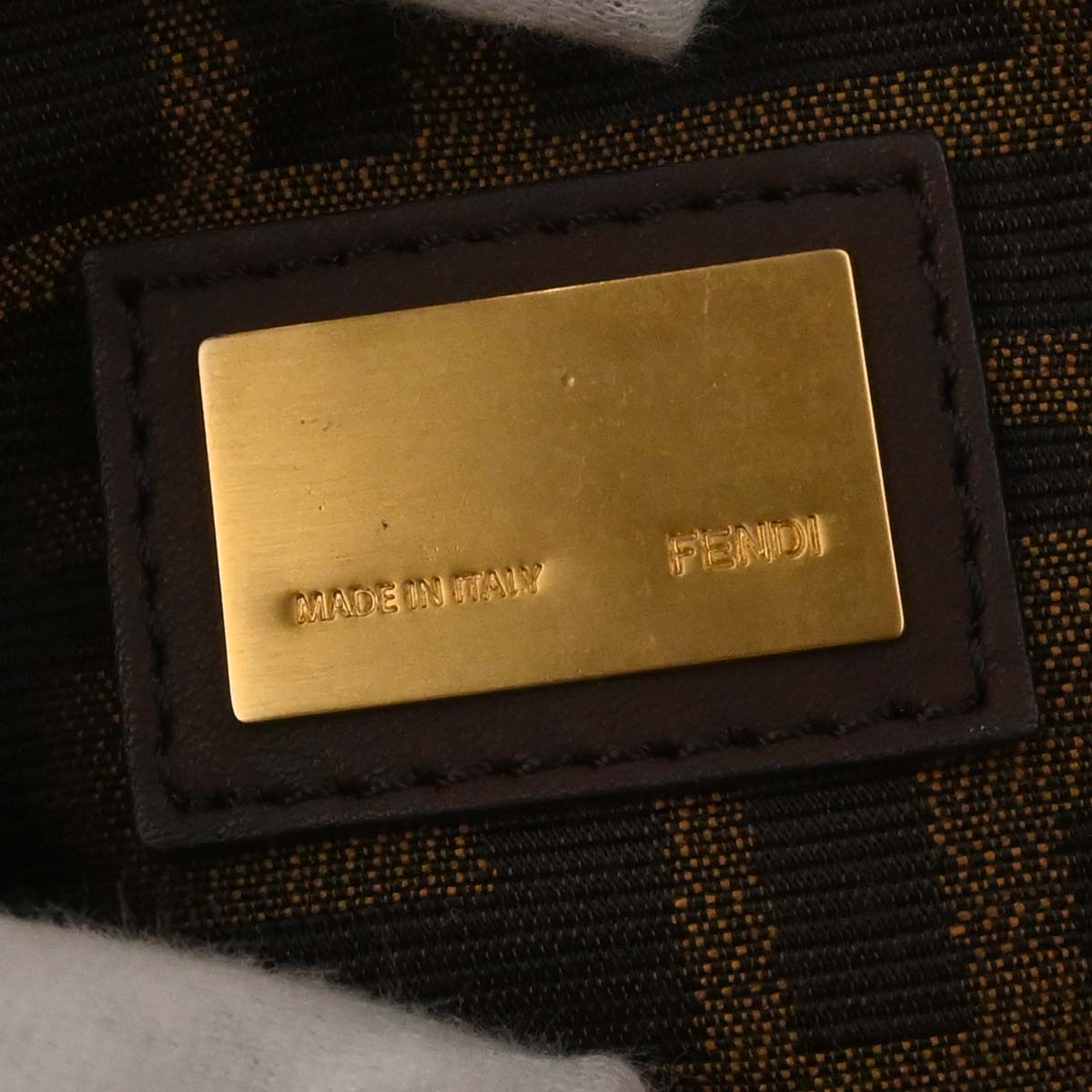 Fendi Brown Peekaboo 2way Shoulder Handbag