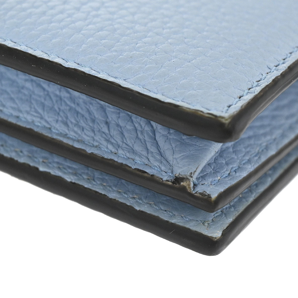 Gucci Light Blue Leather Wallet