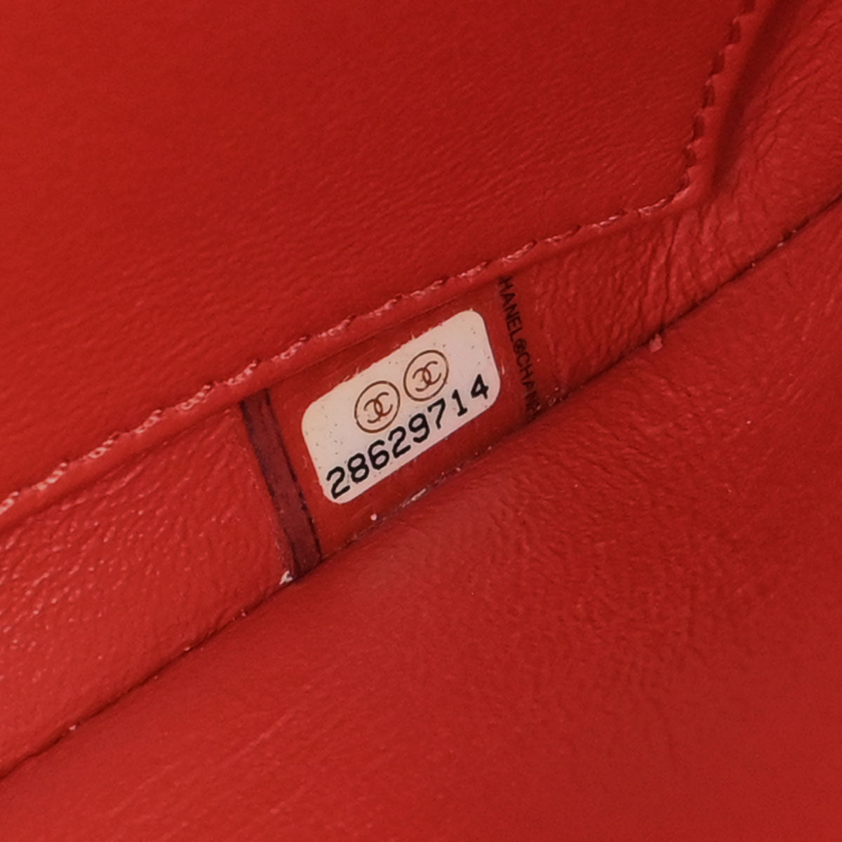 Chanel 2019 Red Lambskin Trendy CC Chevron Top Handle 2way Shoulder Handbag