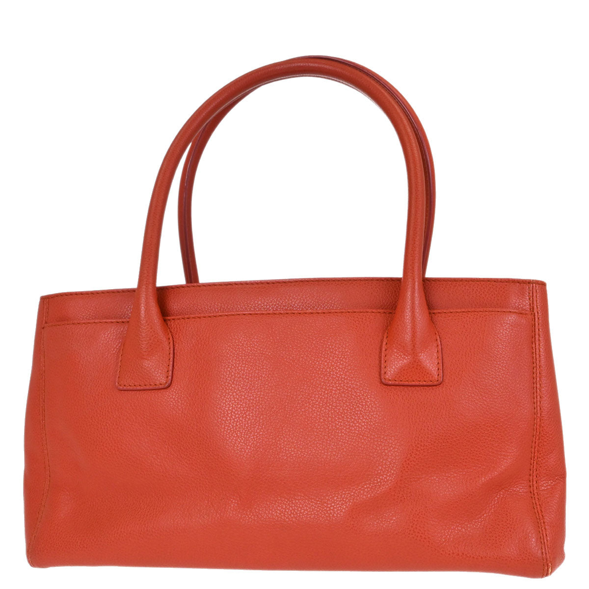 Chanel 2012-2013 Red Calfskin Executive Cerf Tote Bag