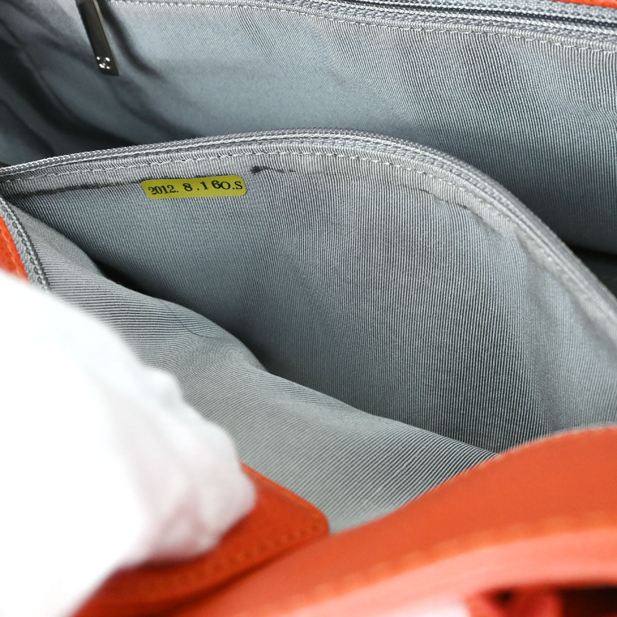 Chanel 2012-2013 Red Calfskin Executive Cerf Tote Bag