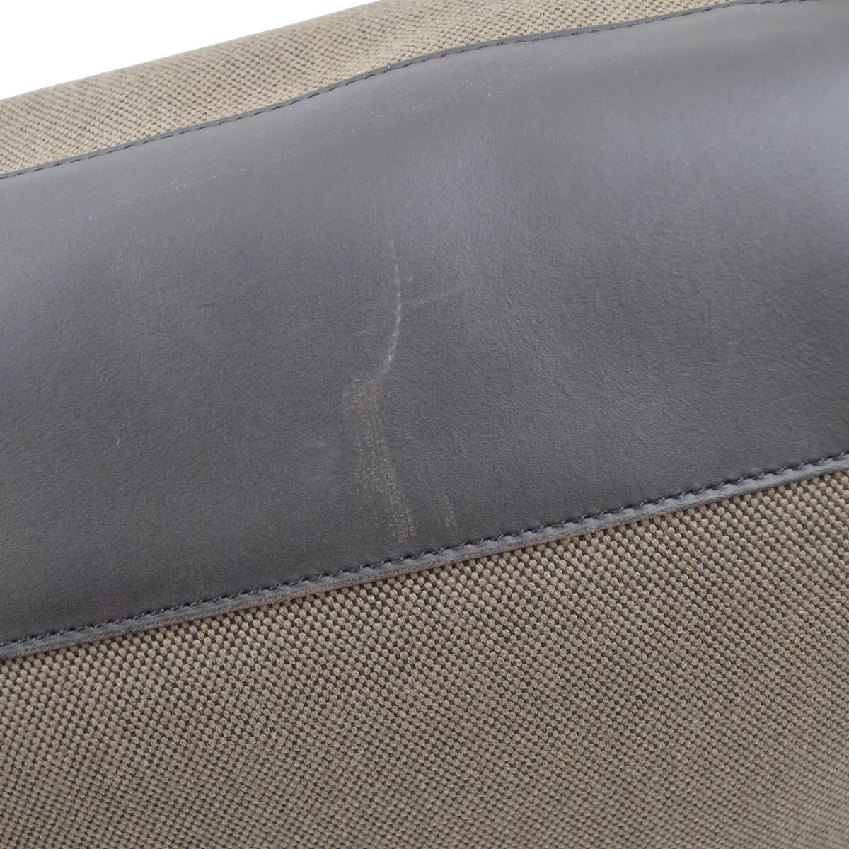 Hermes 2014 Brown Toile H Aller Retour Shoulder Bag
