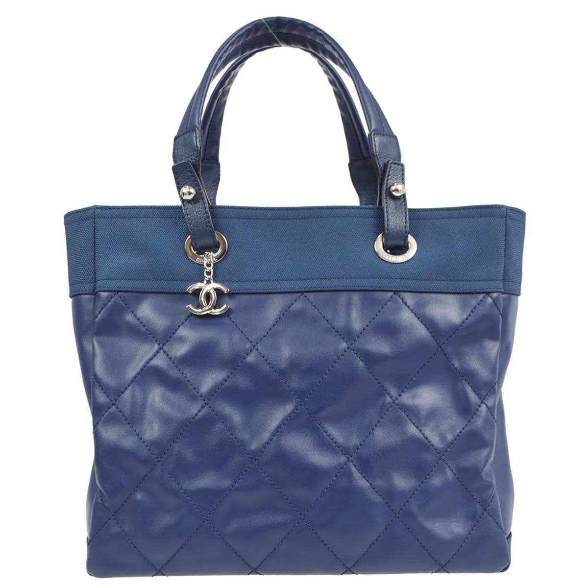 Chanel 2011 Blue Paris-Biarritz Tote Handbag