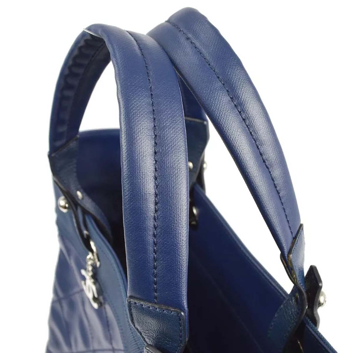 Chanel Blue Paris-Biarritz Tote Handbag