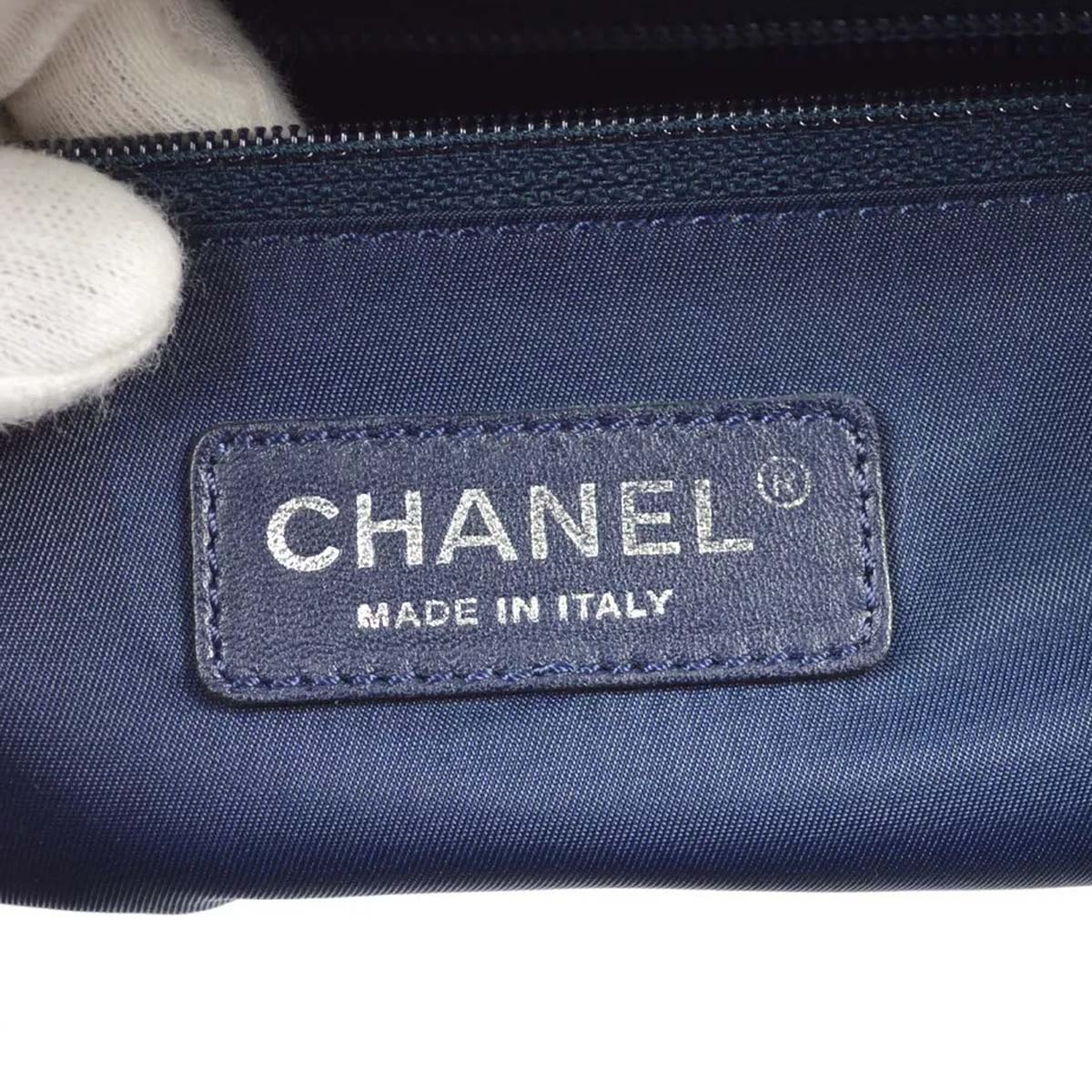 Chanel 2011 Blue Paris-Biarritz Tote Handbag