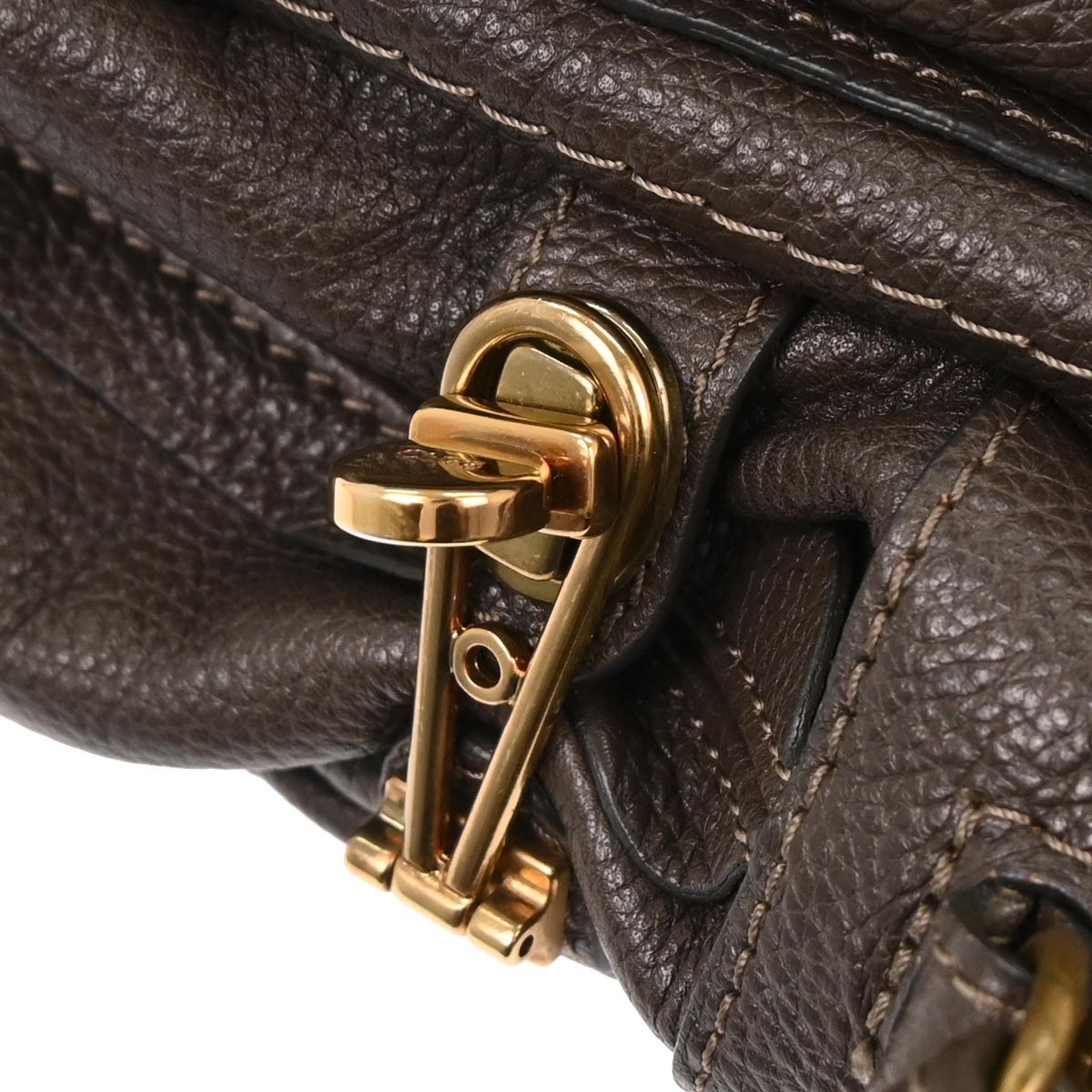 Chloe Brown Paraty 2way Shoulder Handbag