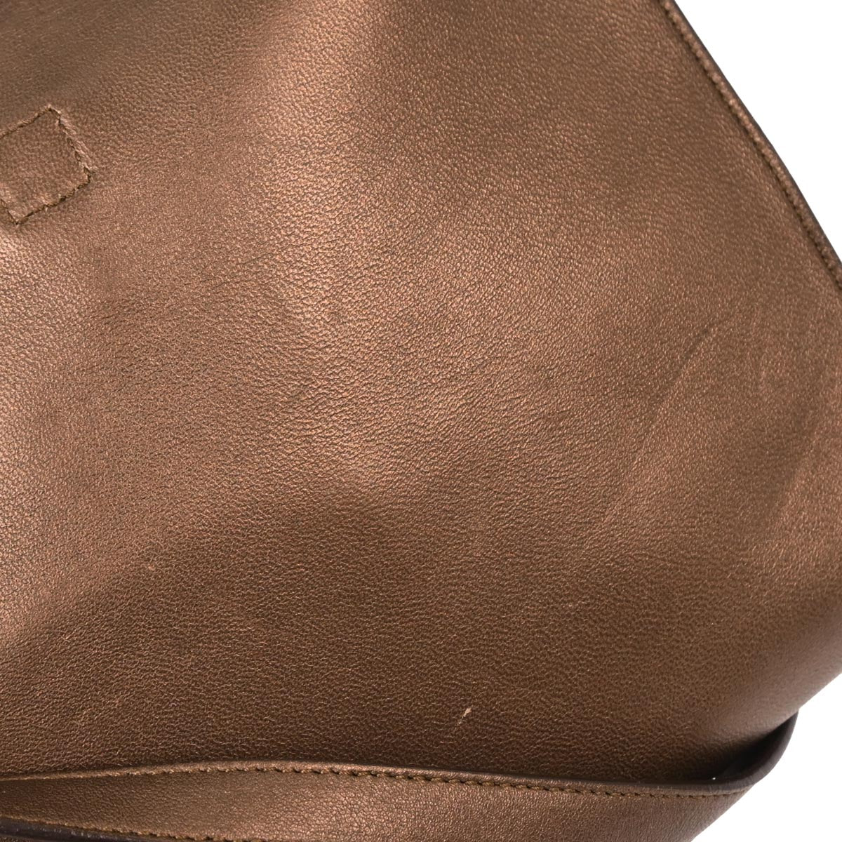 Loewe Brown Sheepskin Flamenco Shoulder Bag