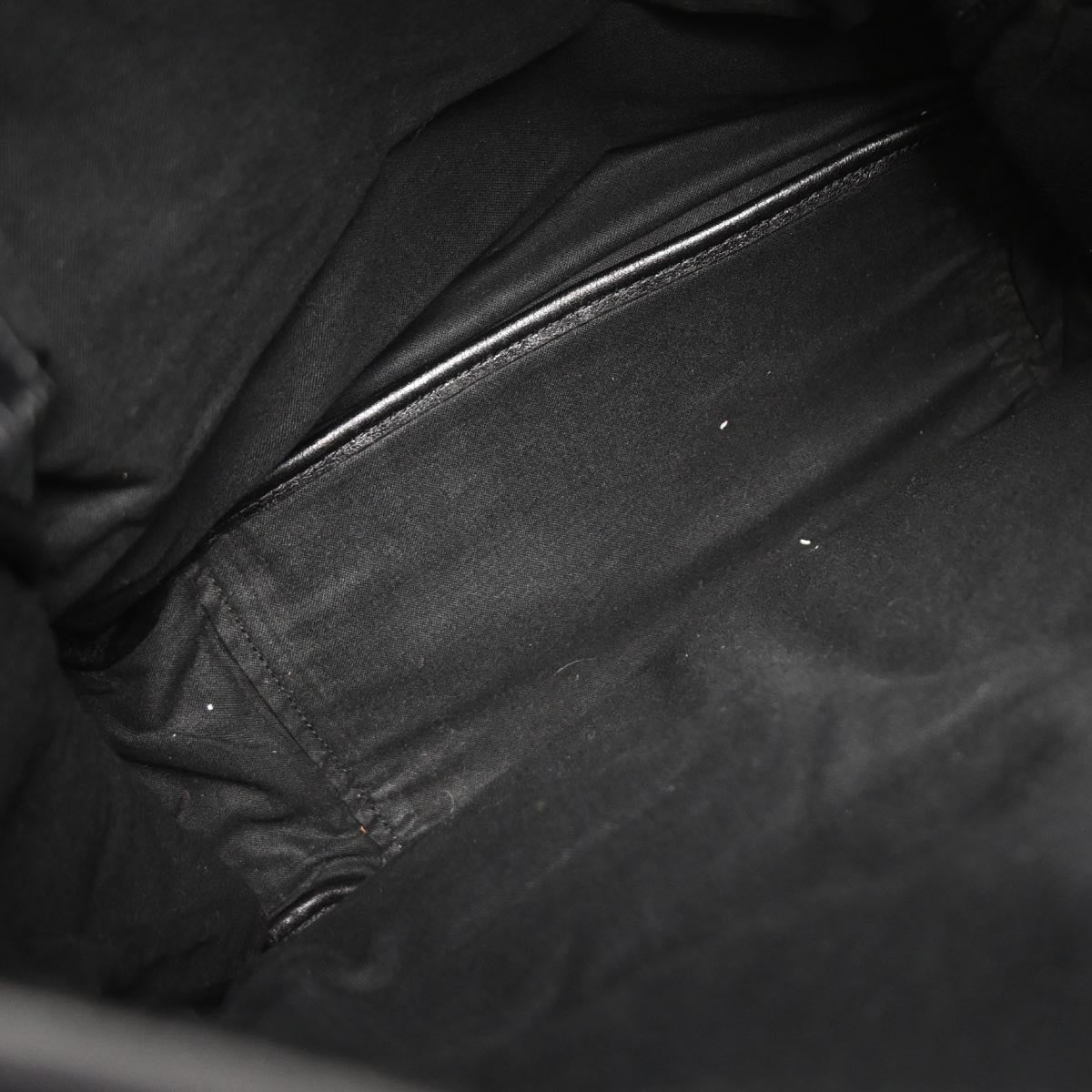 Saint Laurent Black Fringe Festival Backpack