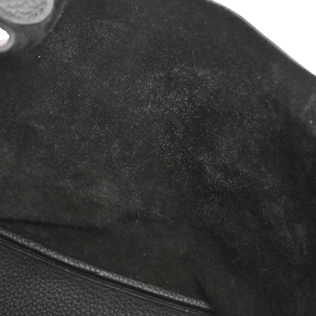 Hermes Black Taurillon Clemence Picotin Lock 22 MM Handbag