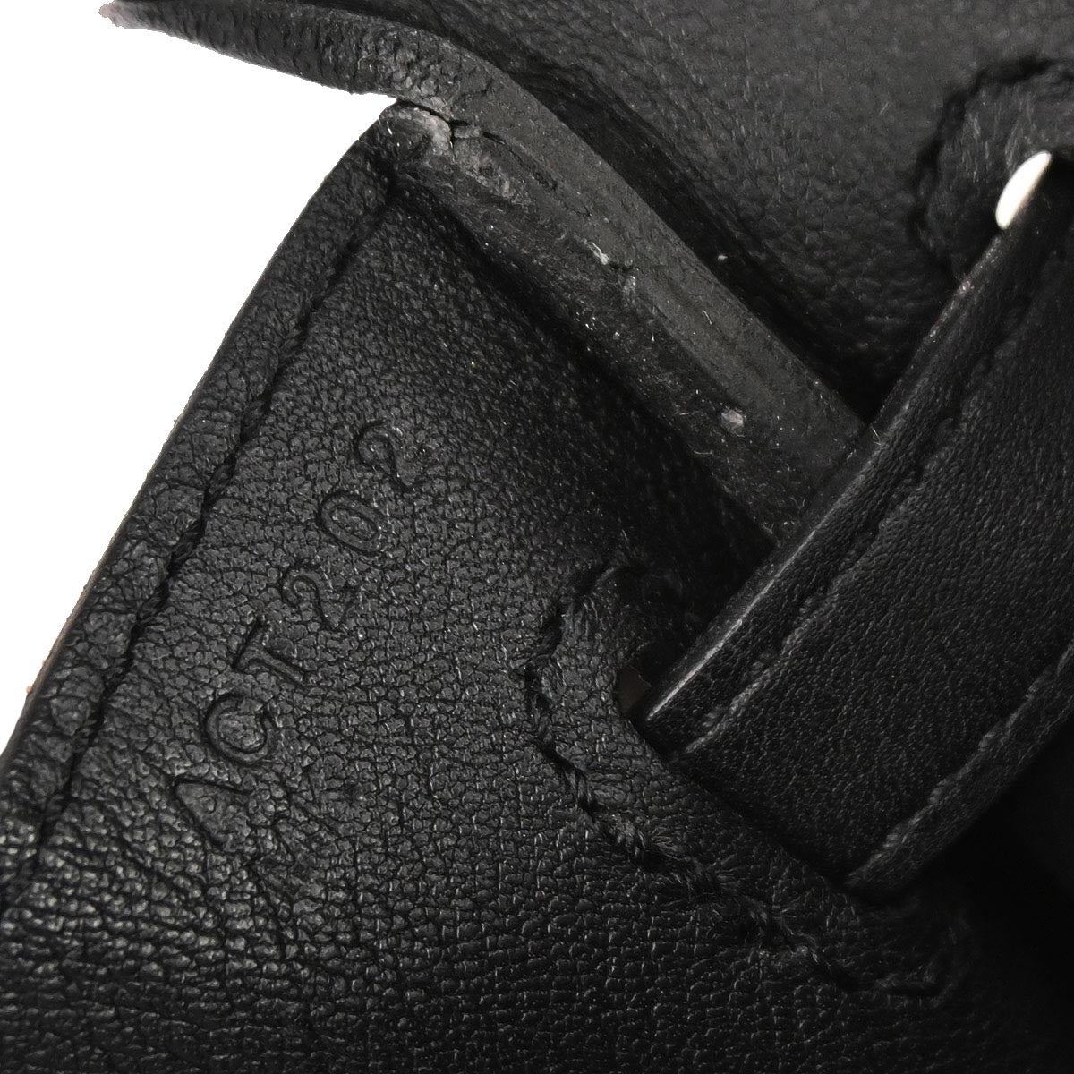 Hermes Black Swift Birkin 25 Handbag