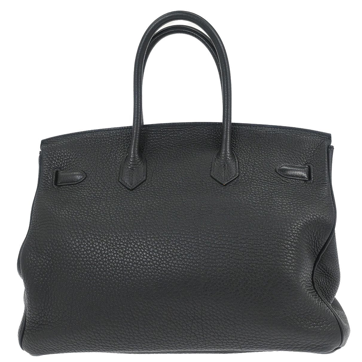 Hermes Black Togo Birkin 35 Handbag
