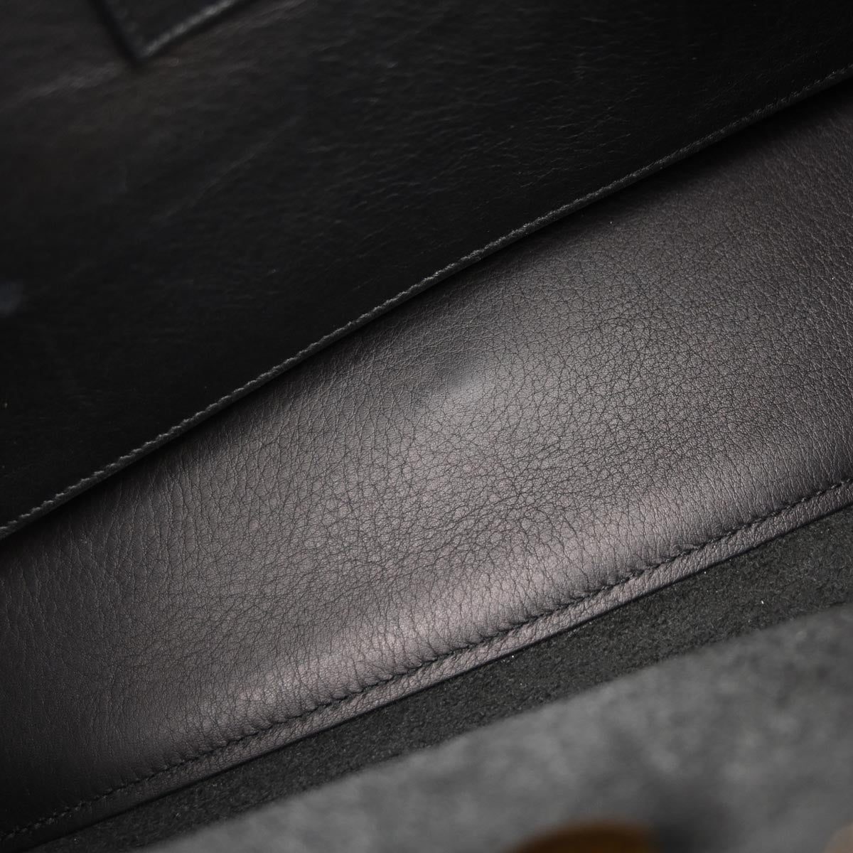 Saint Laurent Black Baby Cabas 2way Shoulder Handbag