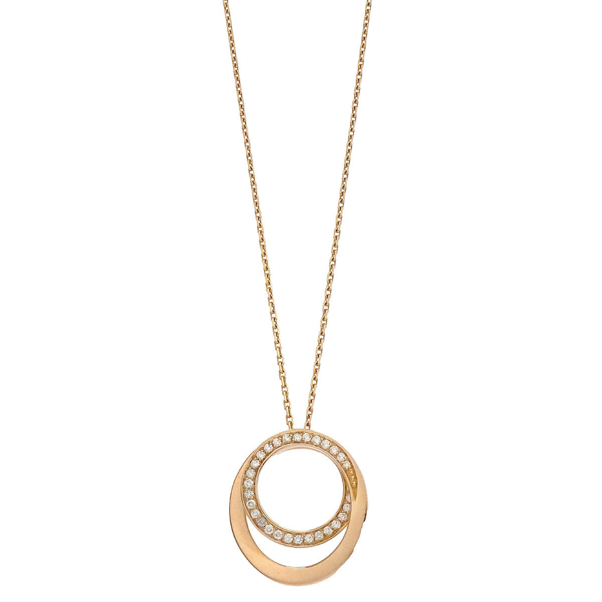 Cartier Etincelle Pendant Necklace Gold Au750 Diamond Jewelry