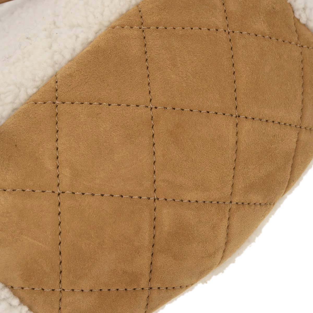 Chanel Brown Mouton Coco Neige Backpack