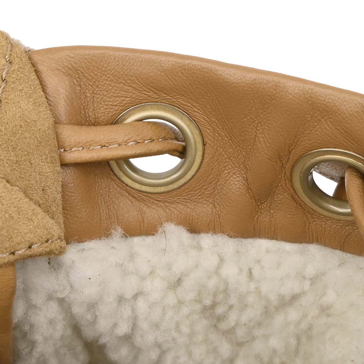 Chanel Brown Mouton Coco Neige Backpack