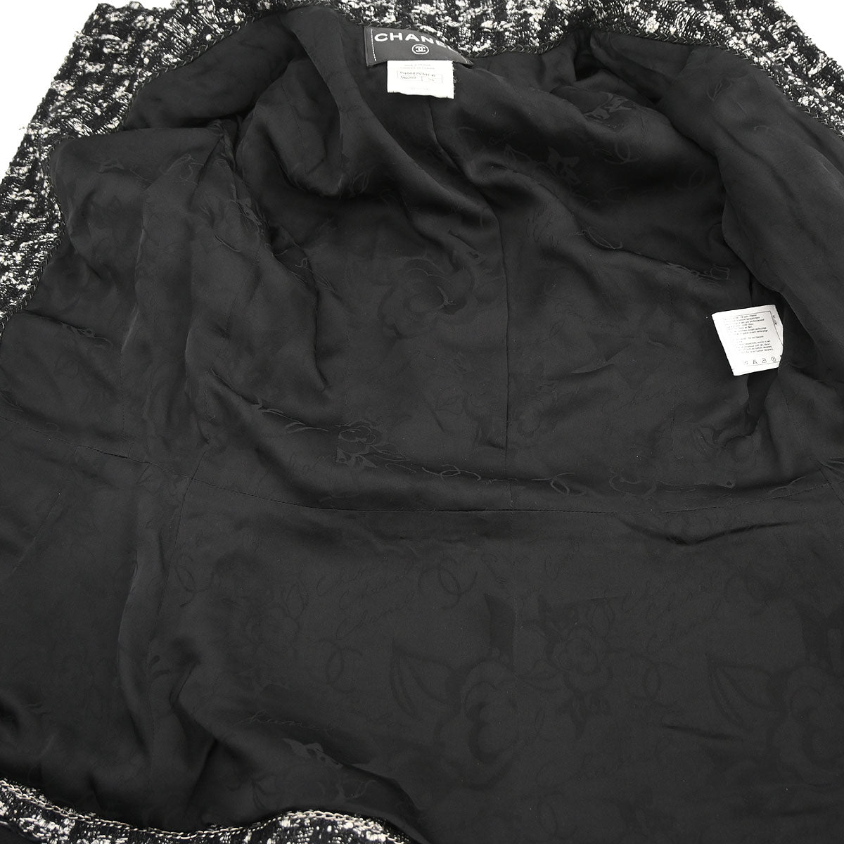 Chanel 2013-2014 Single Breasted Jacket Black #36