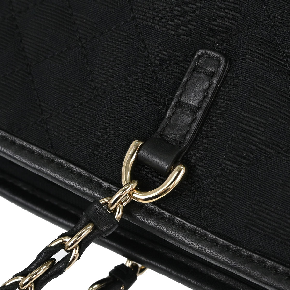 Fendi Black Jacquard Nylon Zucca Tote Handbag