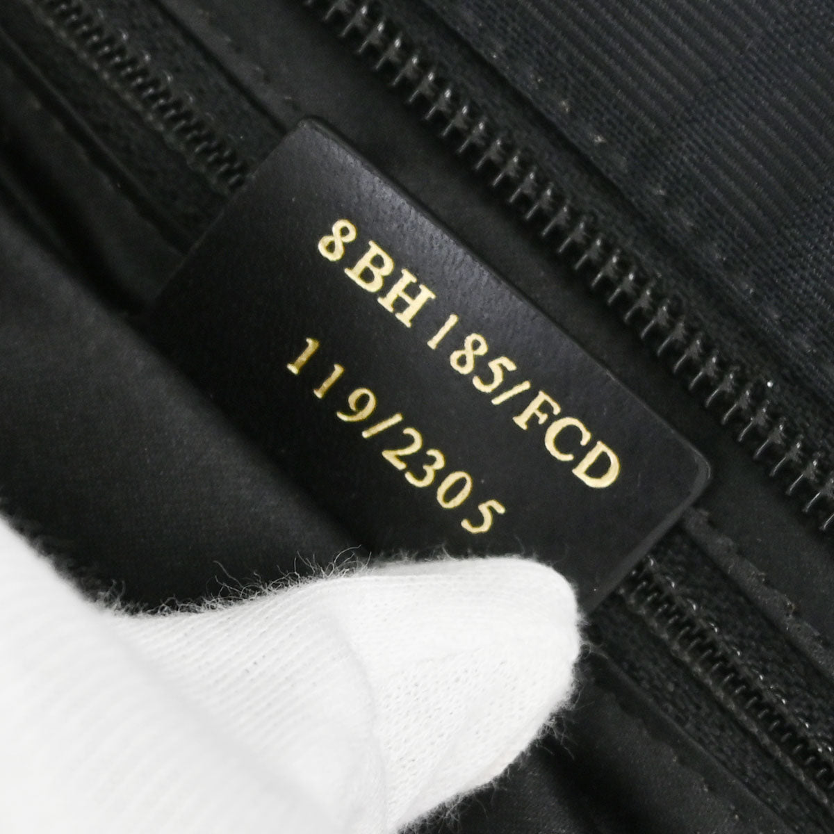 Fendi Black Jacquard Nylon Zucca Tote Handbag