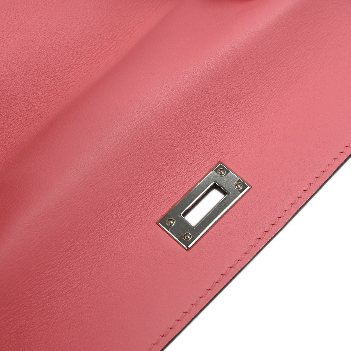 Hermes Rose D’ete Swift Kelly 25 Retourne 2way Shoulder Handbag