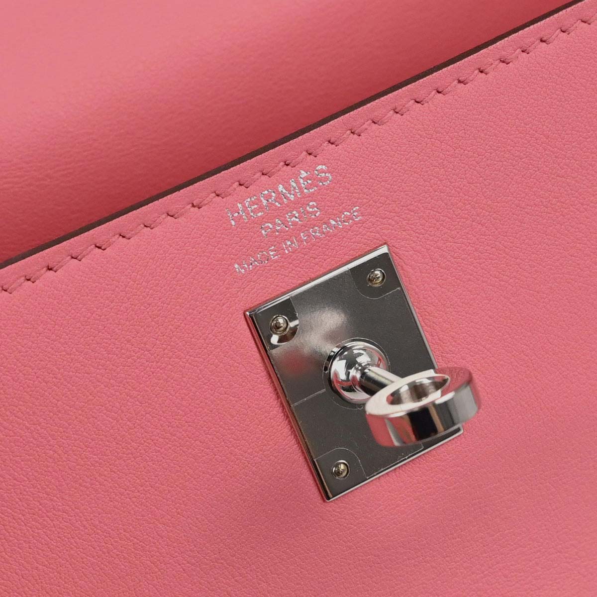 Hermes Rose D’ete Swift Kelly 25 Retourne 2way Shoulder Handbag