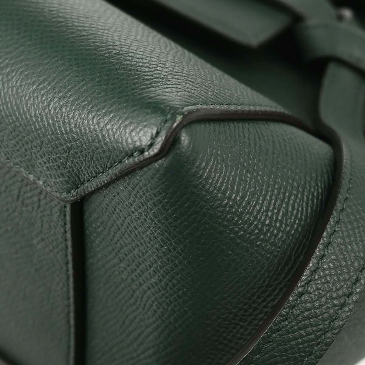 Celine Green Leather Belt Bag Micro 2way Shoulder Handbag