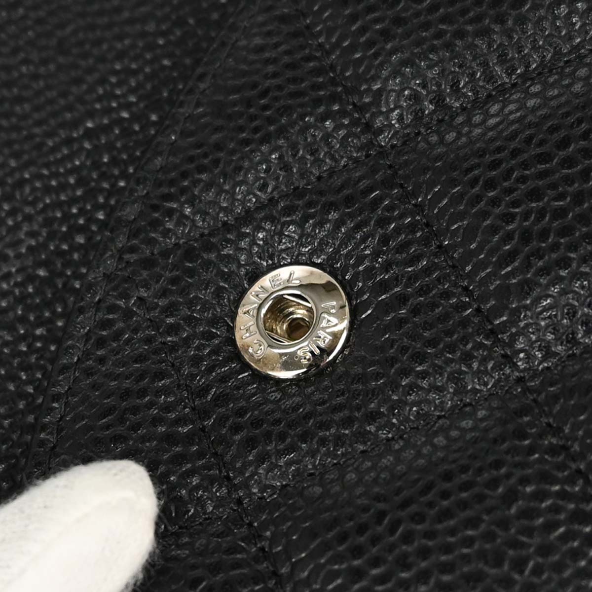 Chanel 2013-2014 Black Caviar Skin Maxi Classic Double Flap Shoulder Bag