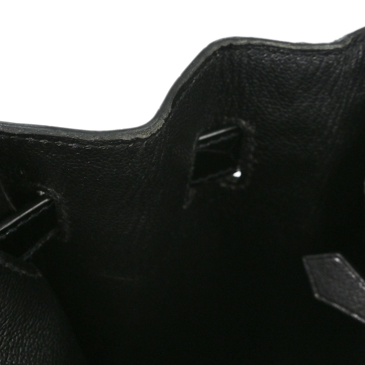 Hermes * Black Niloticus Birkin 30 Handbag