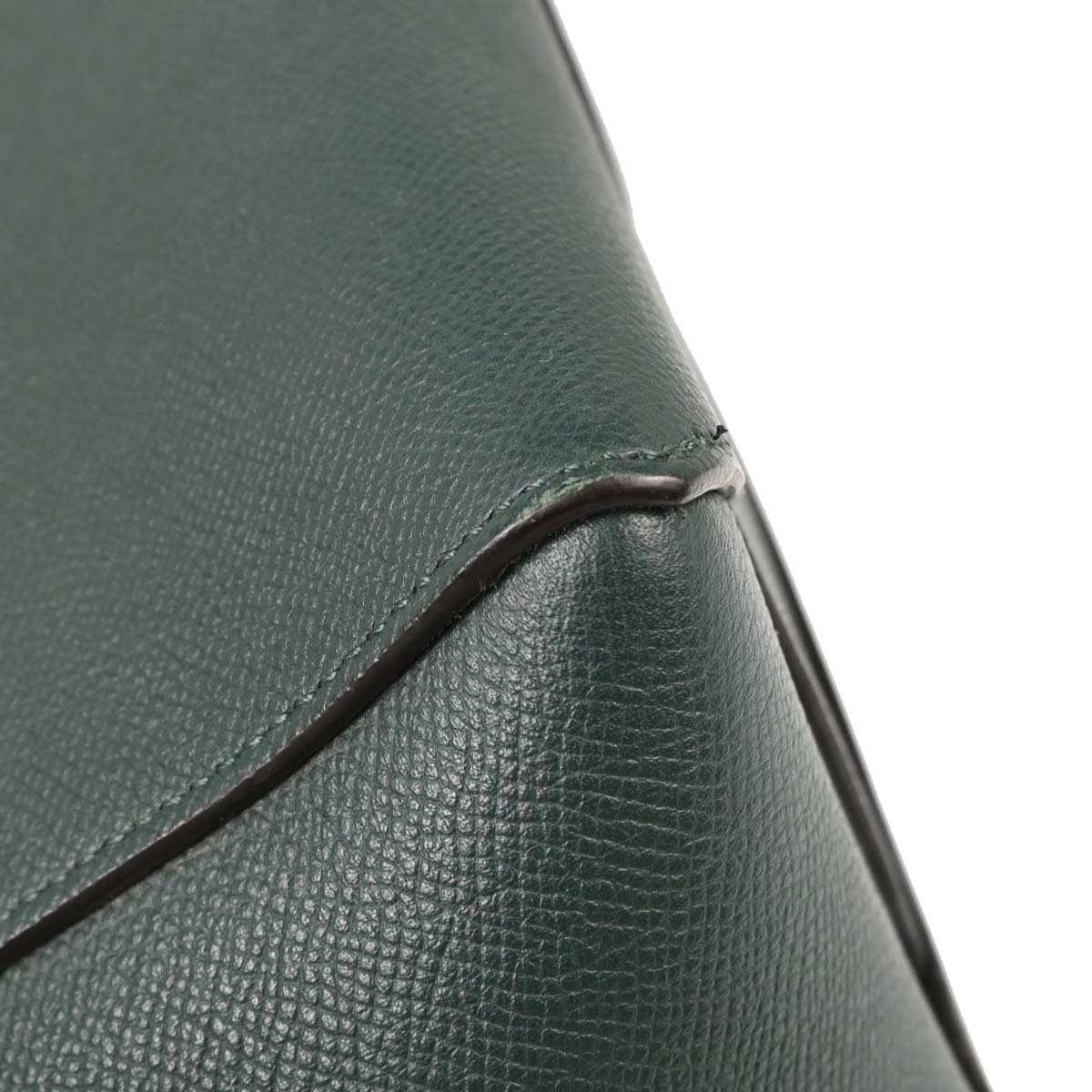 Celine Green Leather Belt Bag Micro 2way Handbag