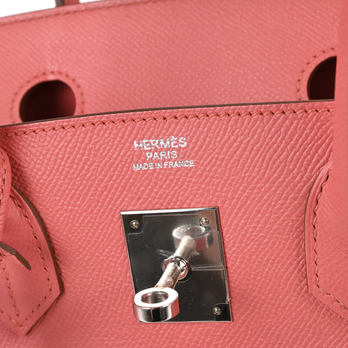 Hermes Flamingo Epsom Birkin 30 Handbag