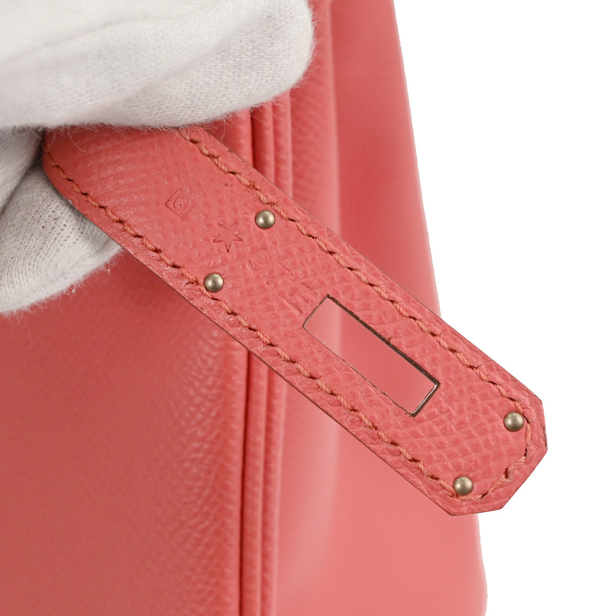 Hermes Flamingo Epsom Birkin 30 Handbag