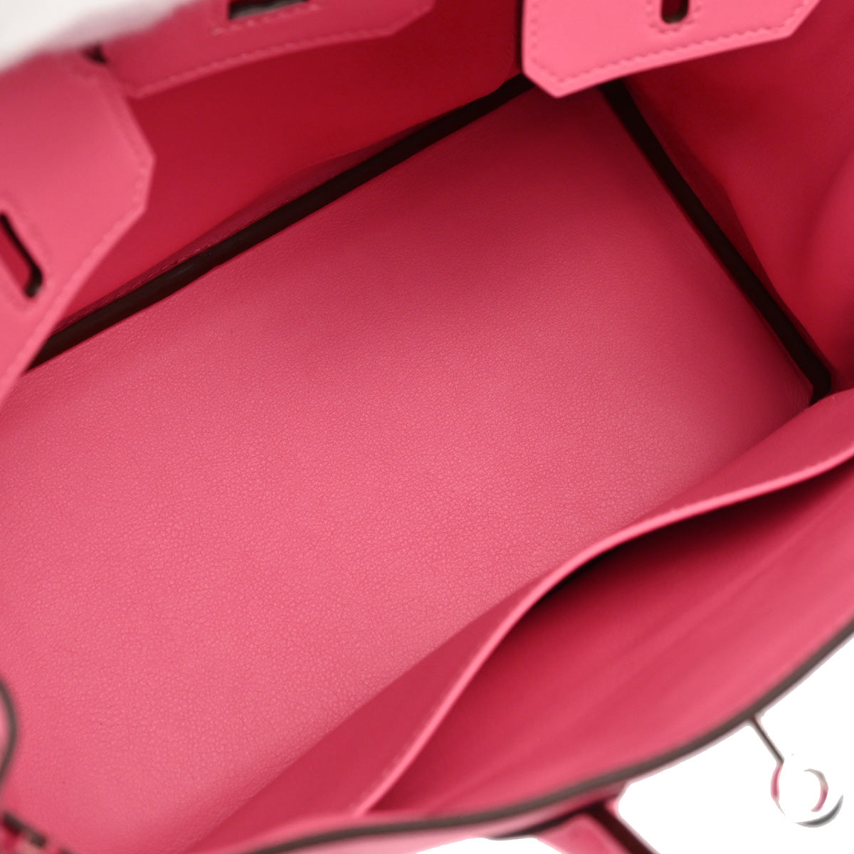 Hermes Rose Azalee Swift Birkin 25 Handbag