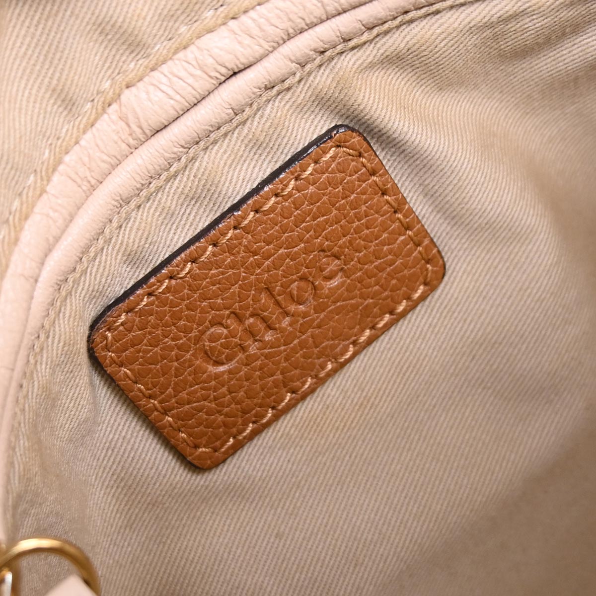 Chloe Brown Paraty 2way Shoulder Handbag