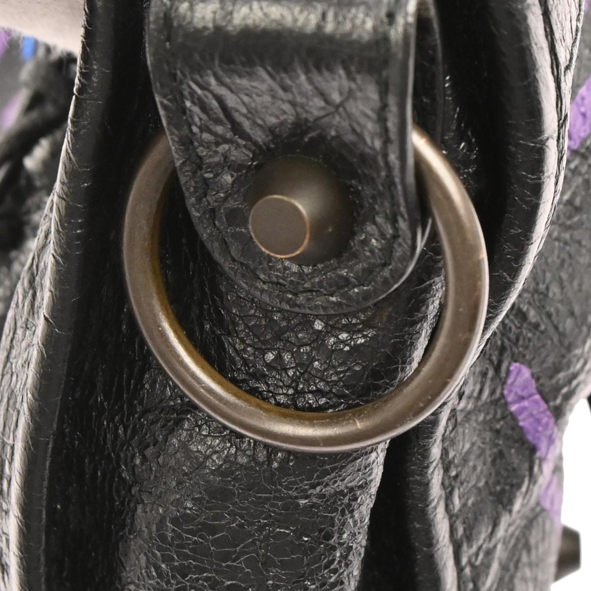 Balenciaga Black Classic Mini City 2way Shoulder Handbag