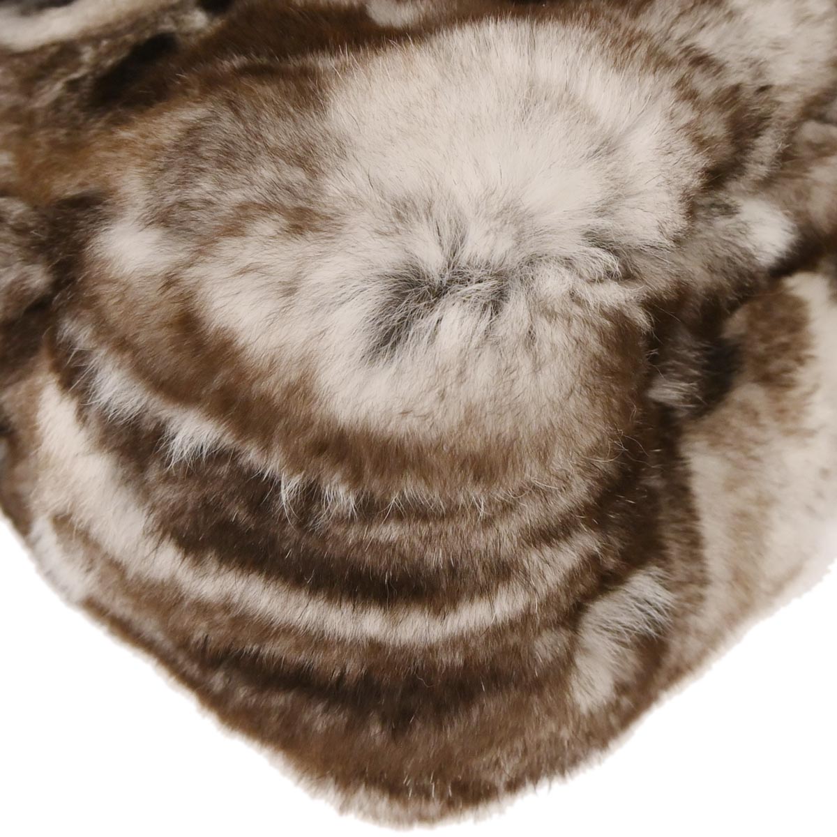 Chanel * Brown Orylag Fur 2.55 Classic Double Flap Shoulder Bag