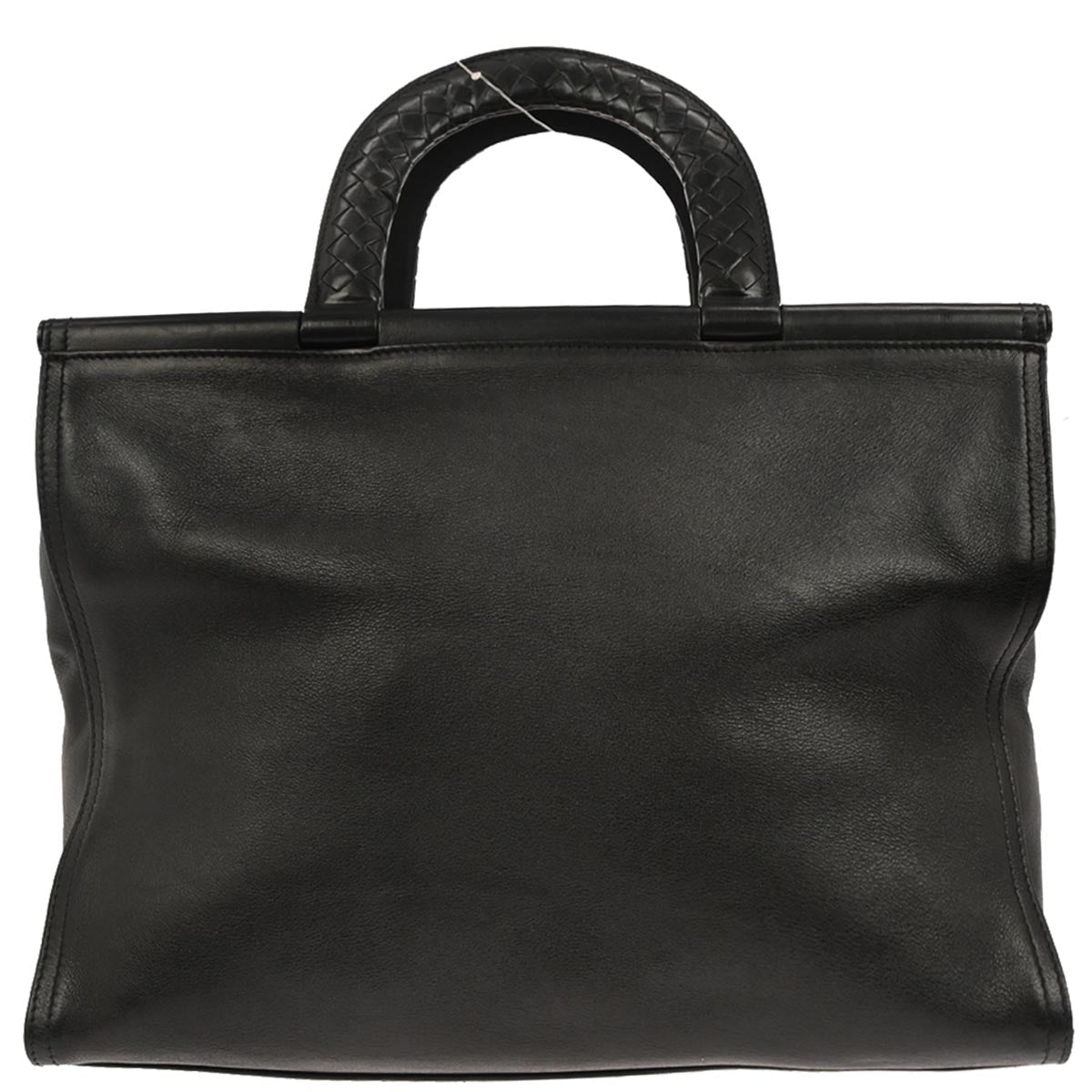Bottega Veneta Black Intrecciato Tote Bag