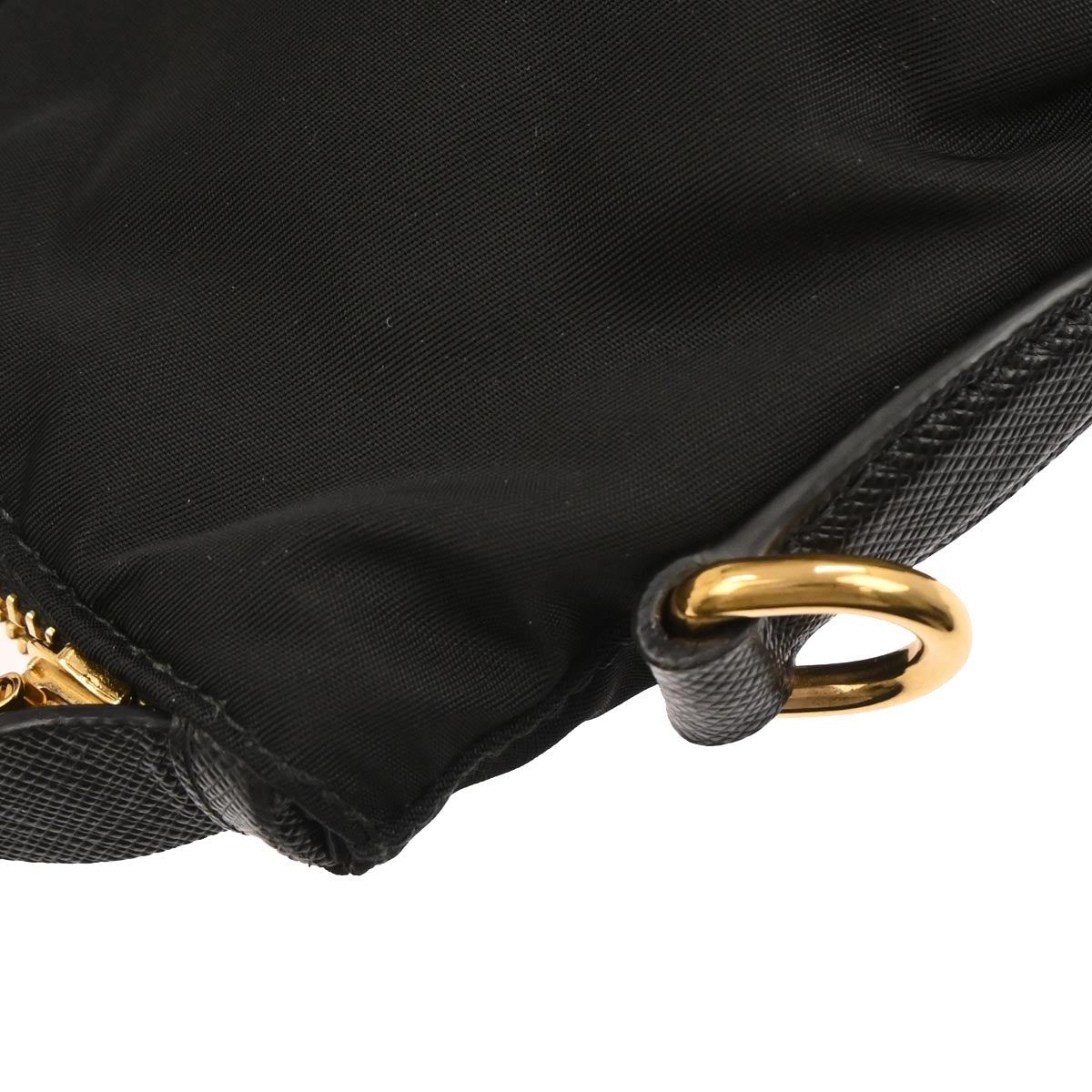 Prada Black Nylon 2way Shoulder Handbag