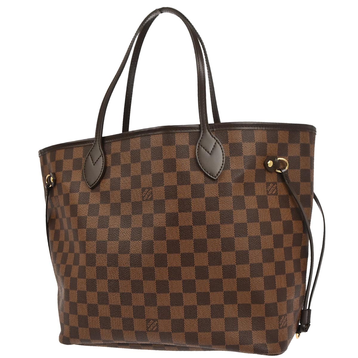 Louis Vuitton Damier Neverfull MM Shoulder Tote Bag N51105