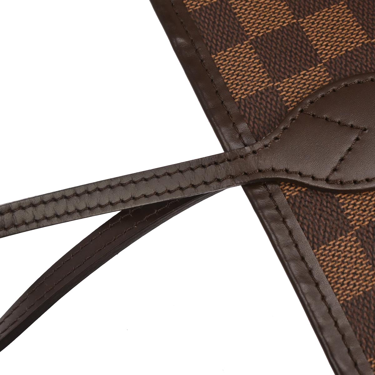 Louis Vuitton Damier Neverfull MM Shoulder Tote Bag N51105