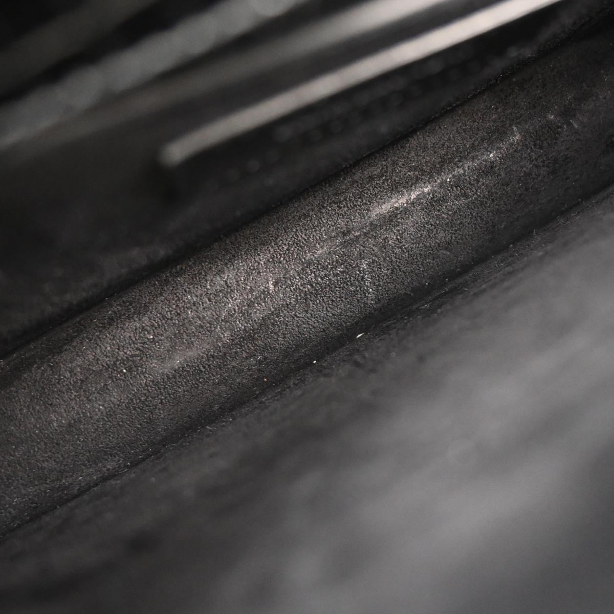 Saint Laurent Black Embossed Leather Sunset Shoulder Bag