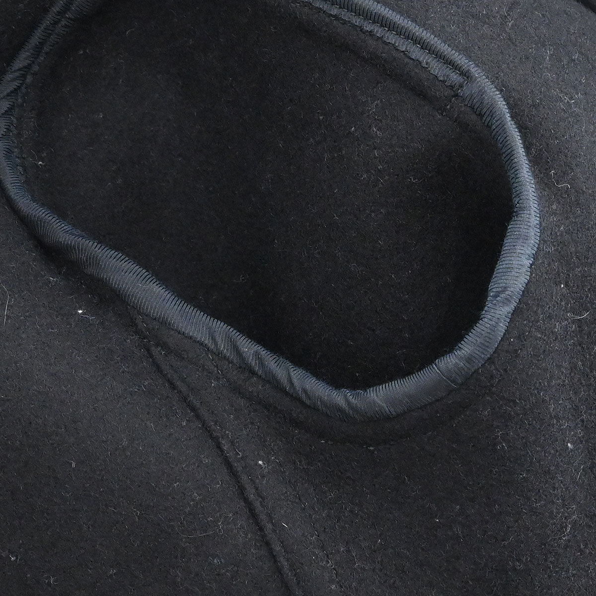 Saint Laurent Duffel Coat Black