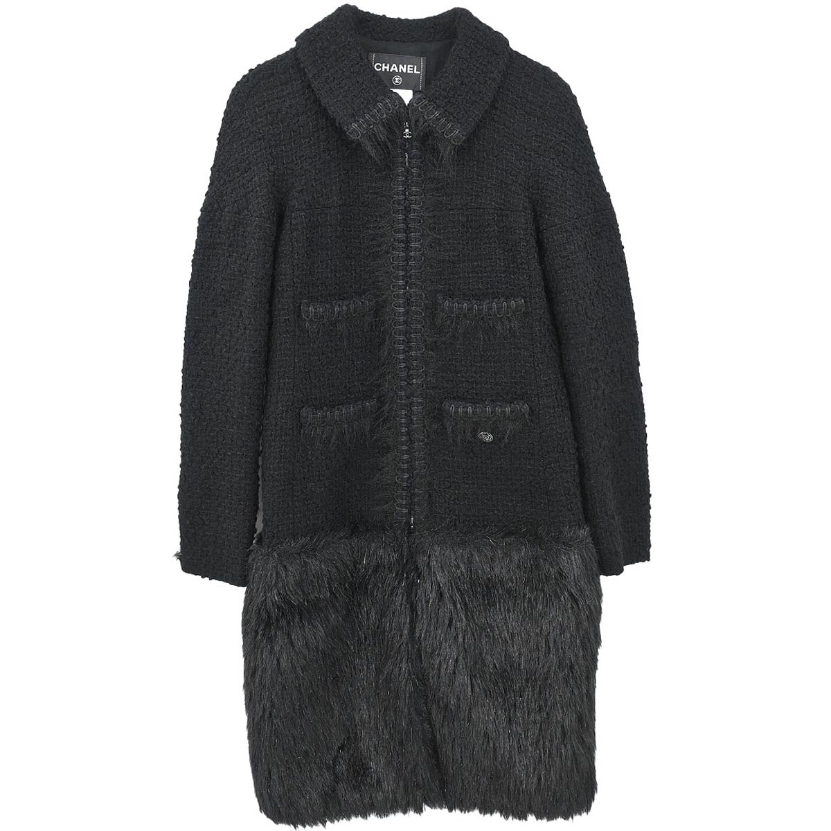 Chanel 2010 Coat Black #34