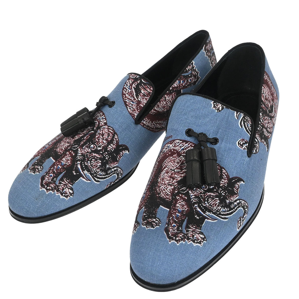 Louis Vuitton * Blue Loafers Shoes #5L