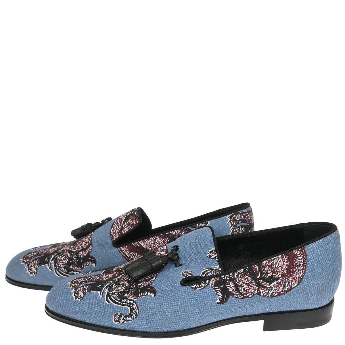 Louis Vuitton * Blue Loafers Shoes #5L