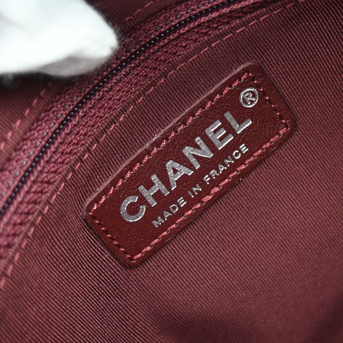 Chanel Black Tweed Shoulder Bag