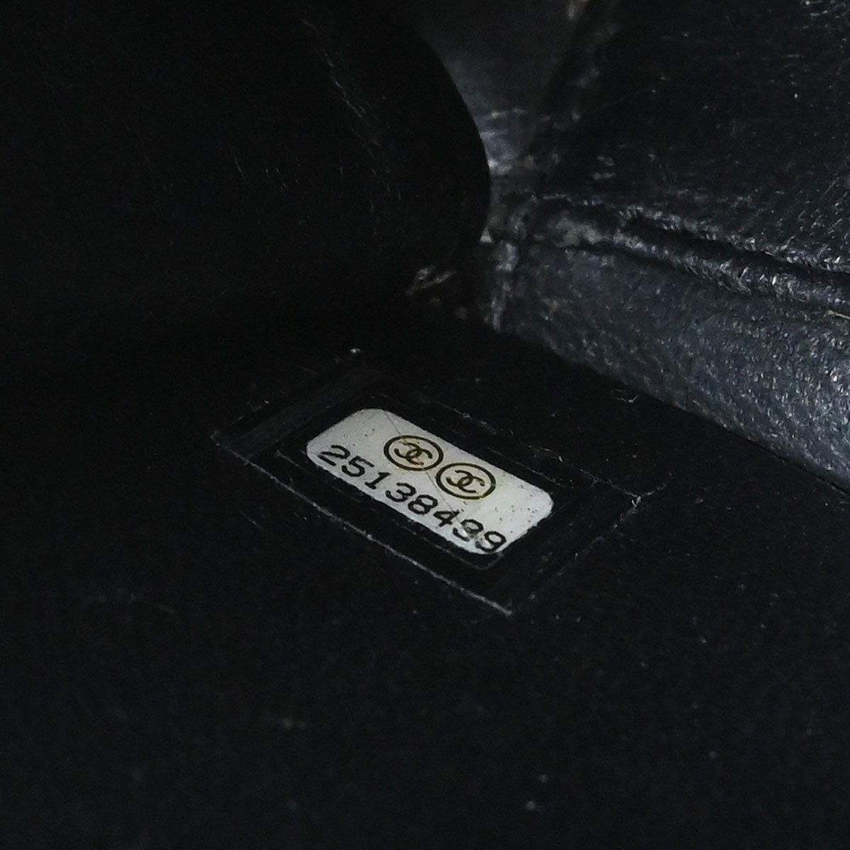 Chanel 2018 Black Caviar Skin CC Filigree 2way Vanity Shoulder Handbag