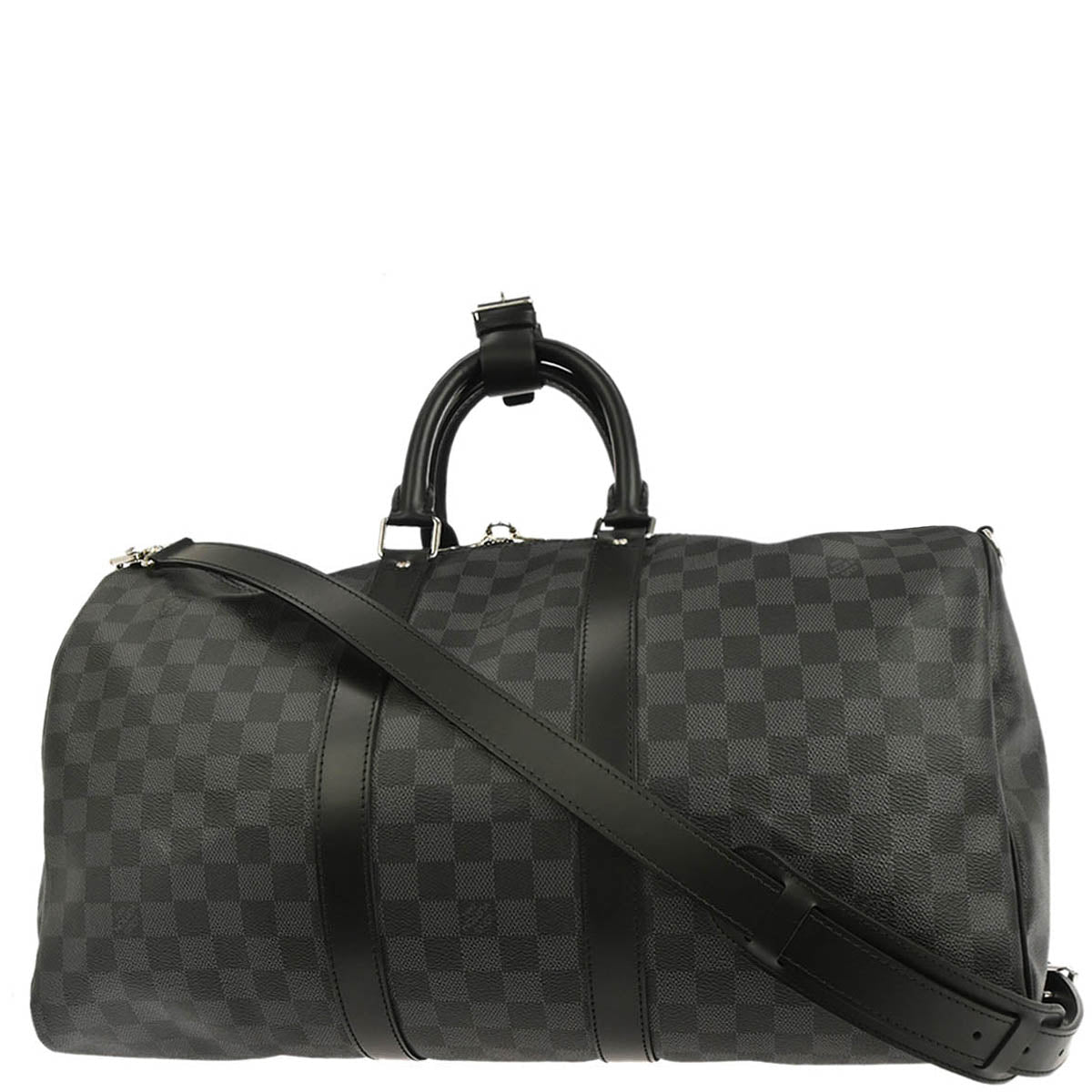 Louis Vuitton Damier Graphite Keepall Bandouliere 45 Duffle Bag N41418