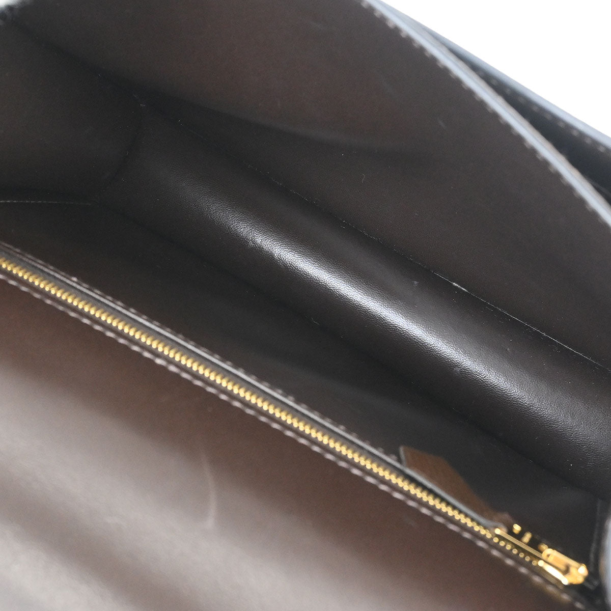 Hermes Moka Epsom Constance 23 Shoulder Bag