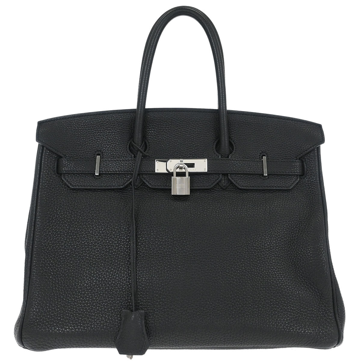 Hermes Black Togo Birkin 35 Handbag
